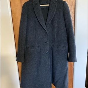 Madewell wool blend overcoat